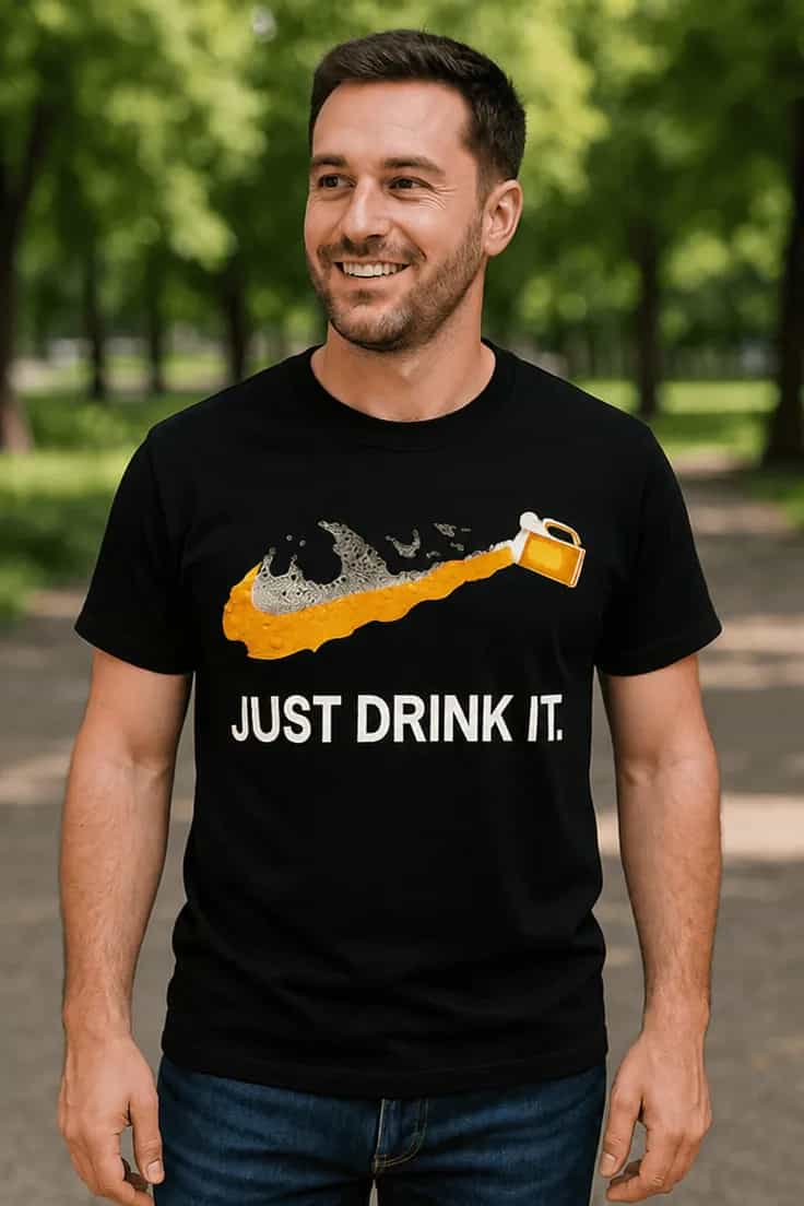 Hauska t-paita Just drink it | JUST DRINK IT