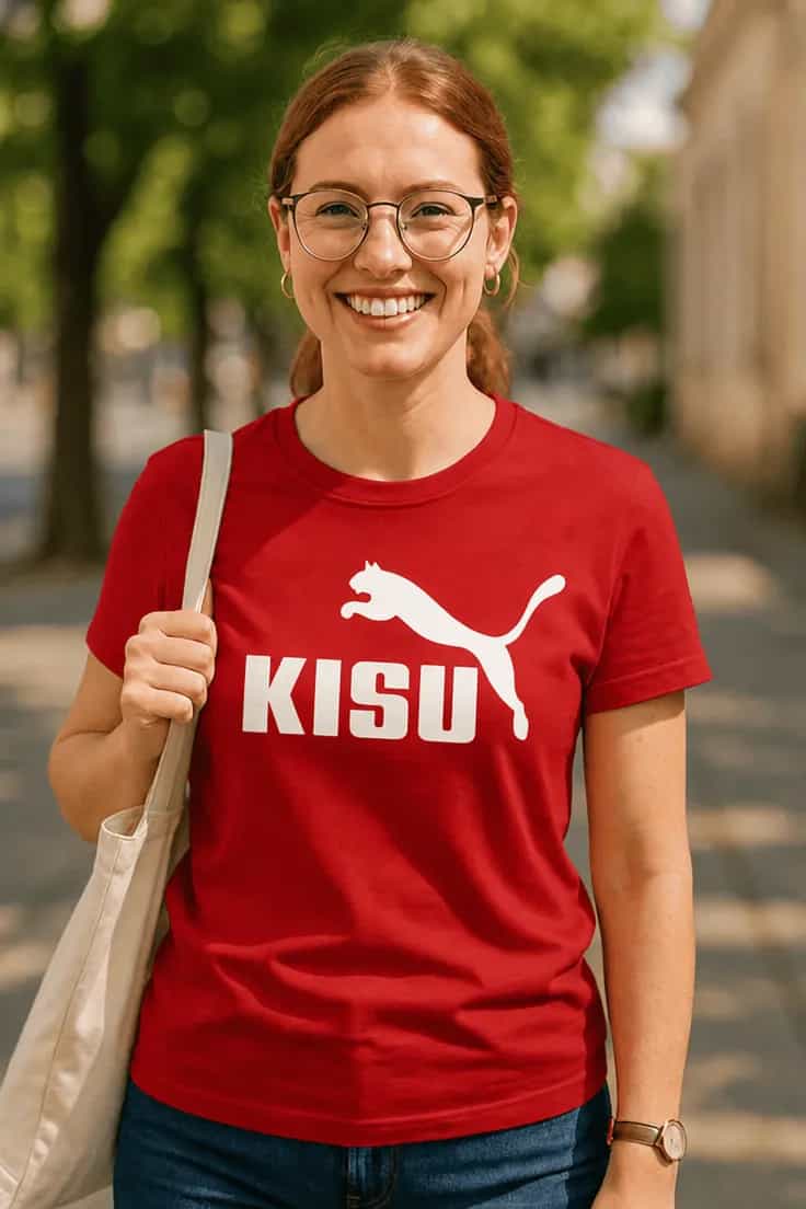 Hauska t-paita Kisu – KISU