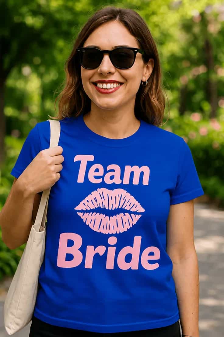 Hauska t-paita Team bride – Team Bride