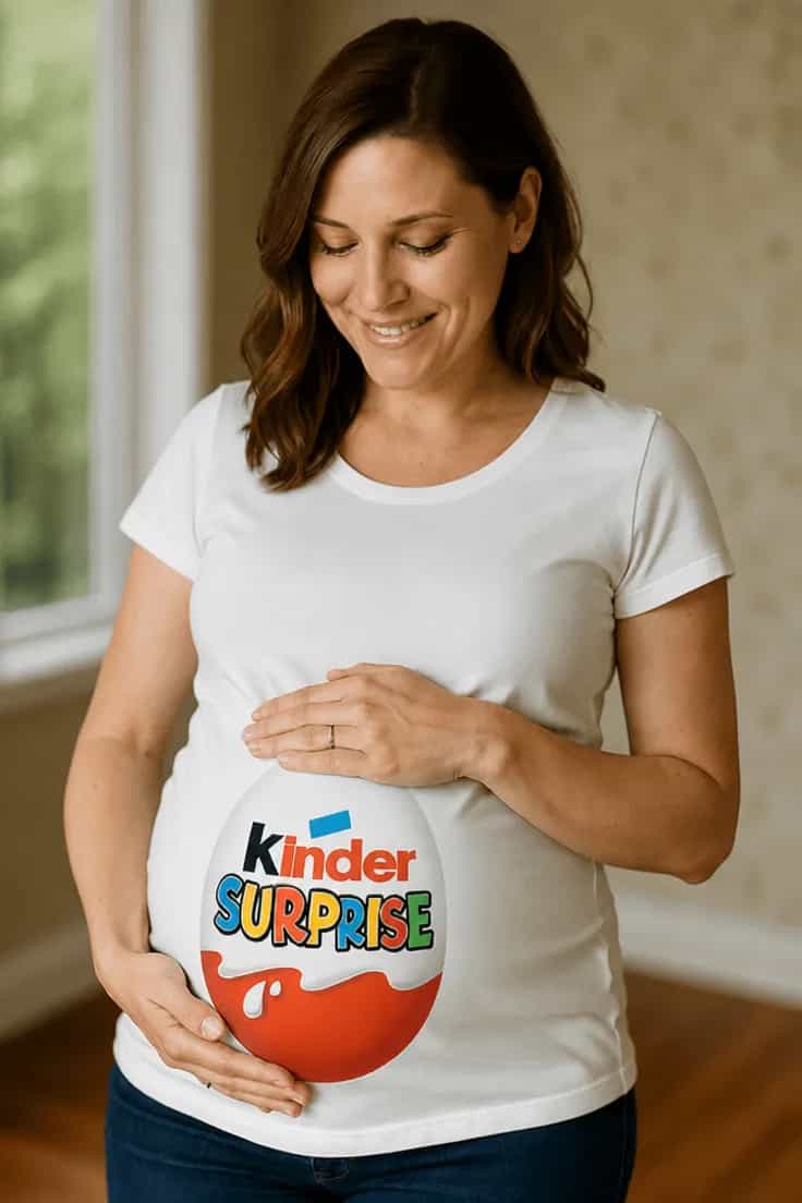 Äitiys t-paita Kinder yllätys – Kinder SURPRISE