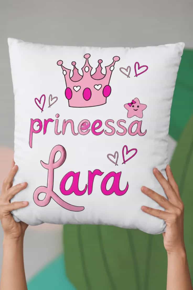 Koristetyyny Prinsessa nimellä – prinsessa Lara