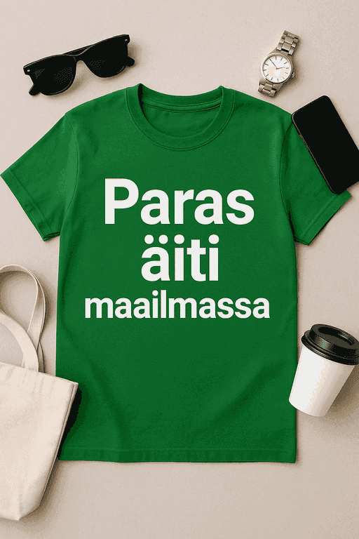 Paras äiti maailmassa -T-paita