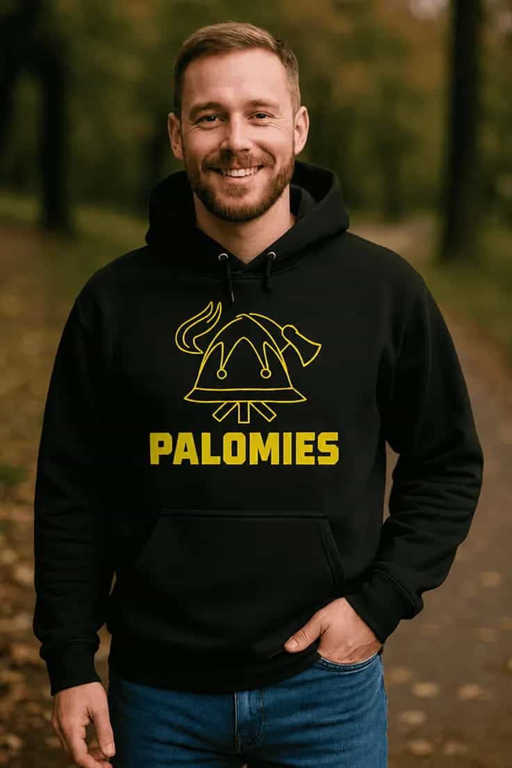 Villapaita Palomies kypärällä – PALOMIES