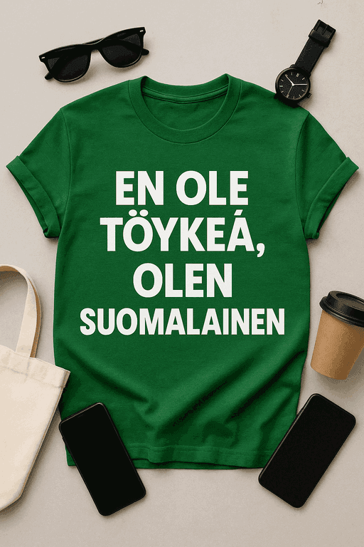 En ole töykeä, olen suomalainen - T-paita