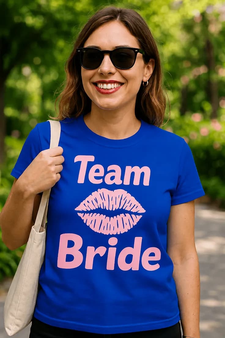 Hauska t-paita Team bride – Team Bride