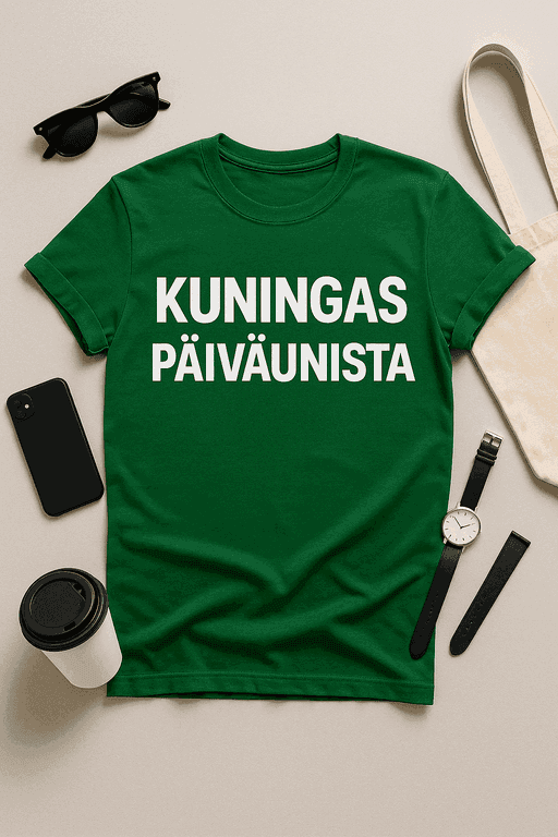 Kuningas päiväunista -T-paita