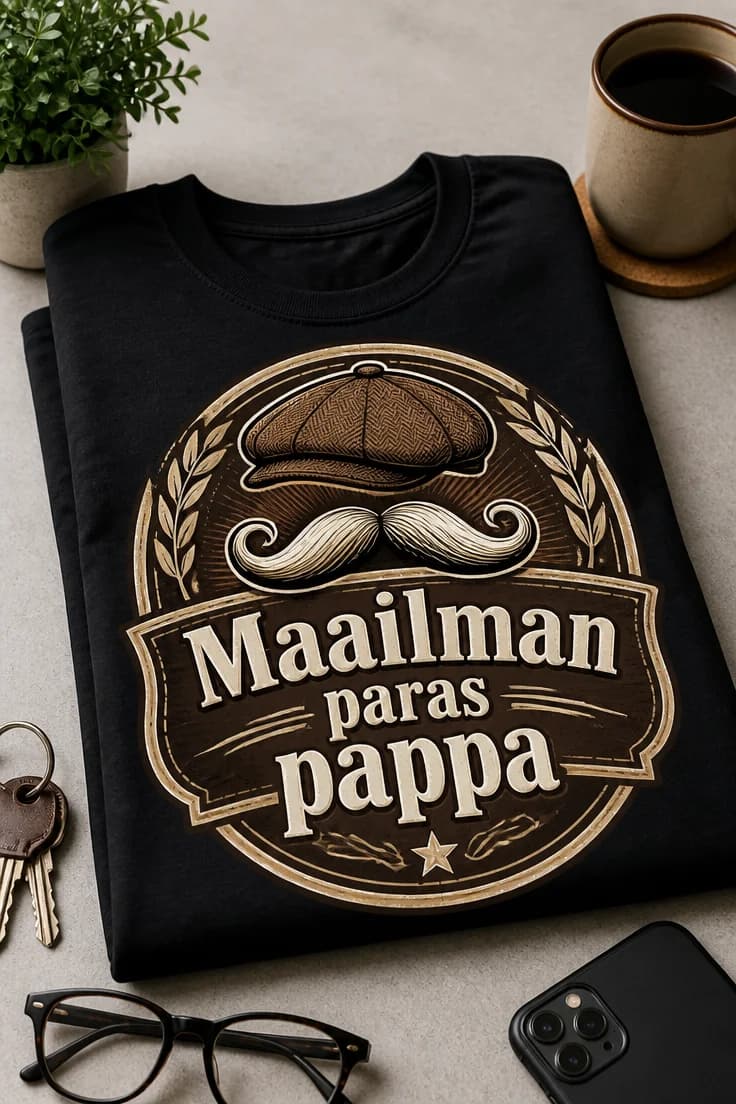 Pappa T-paita – Maailman paras pappa