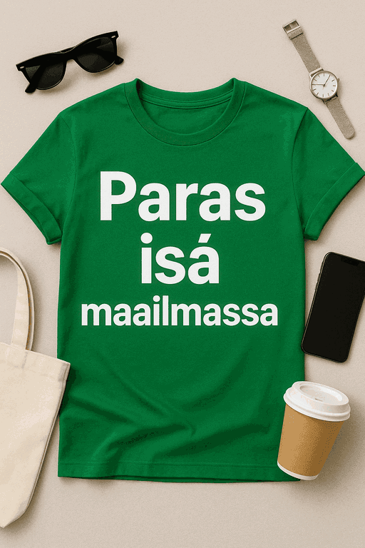 Paras isä maailmassa -T-paita