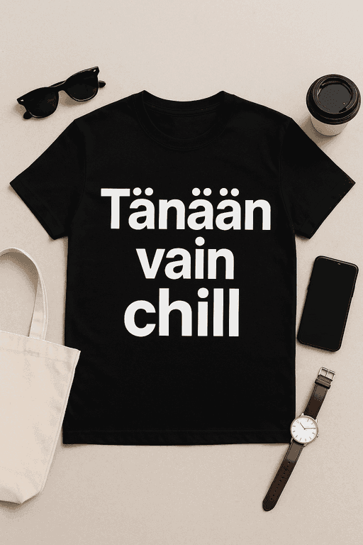 Tänään Vain Chill -T-paita