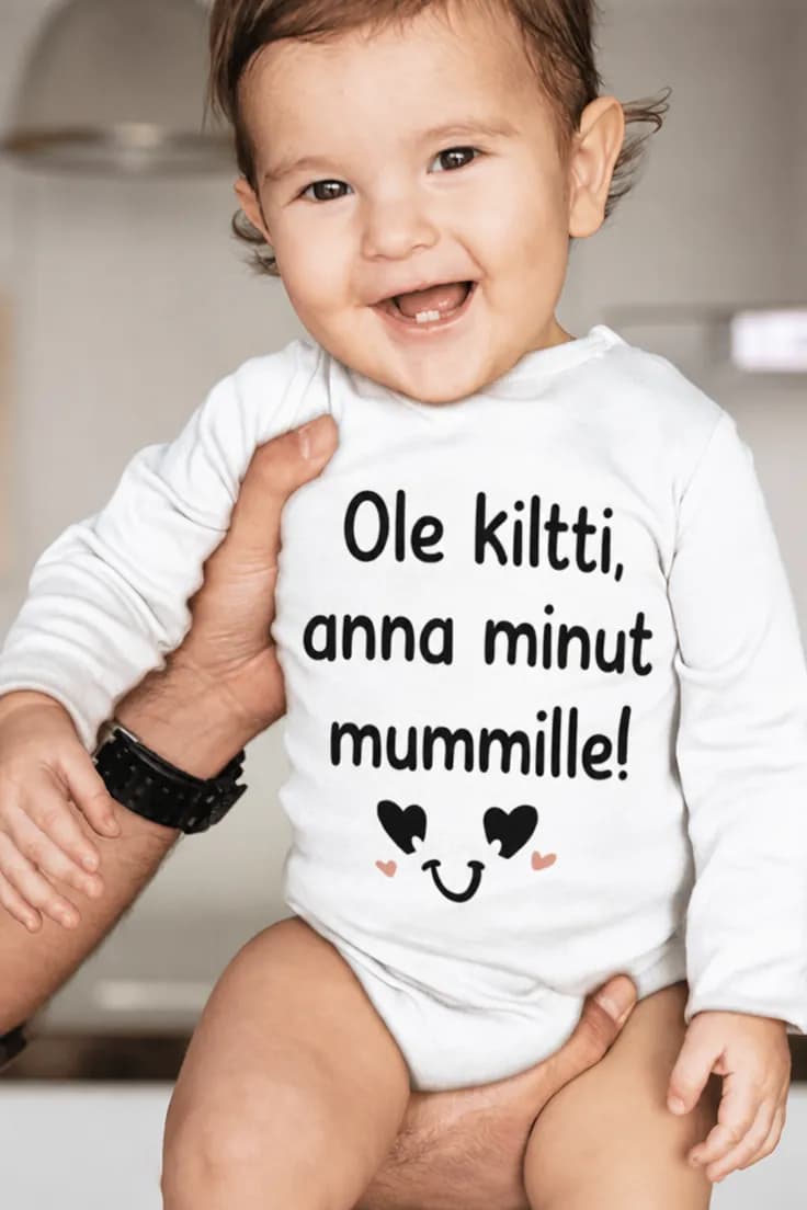 Vauvan body Anna minut mummille omalla nimellä