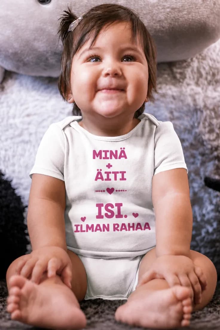 Vauvan body Isi ilman rahaa – MINÄ + ÄITI ISI.