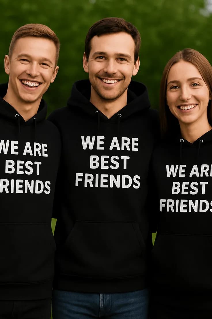 Villapaita Parhaat ystävät – WE ARE WE ARE BEST BEST