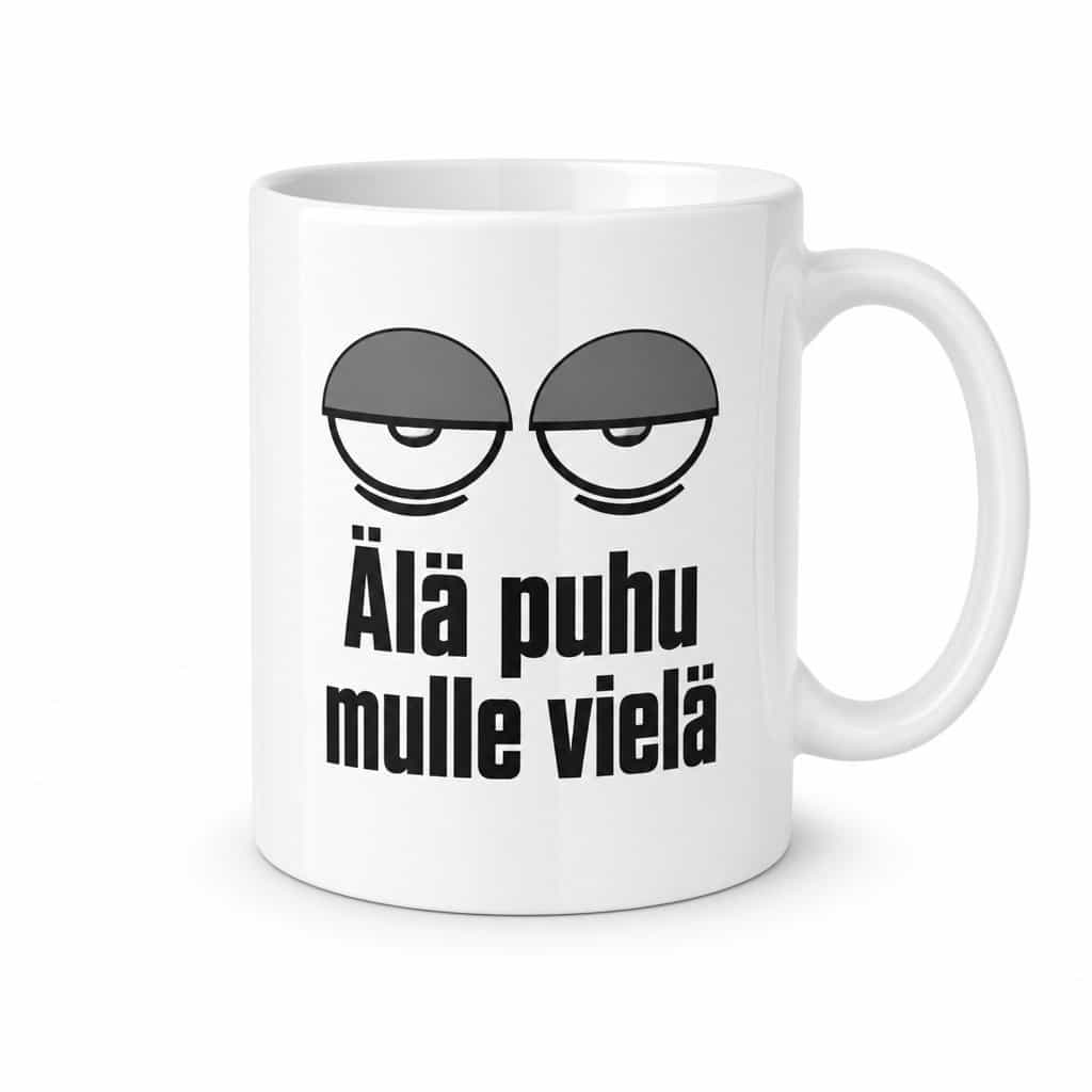 Hauska muki – Älä puhu mulle vielä