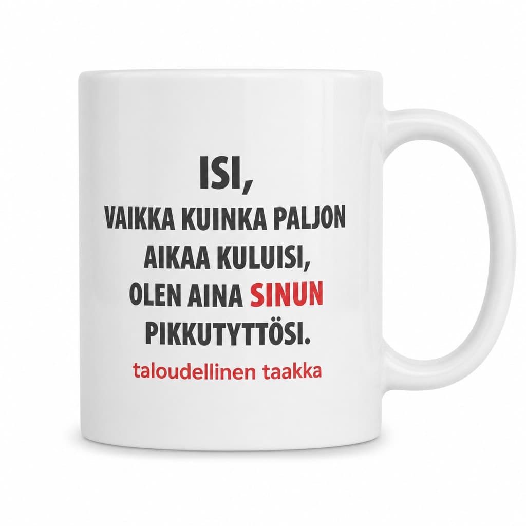 Hauska muki Taloudellinen taakka – ISI, VAIKKA