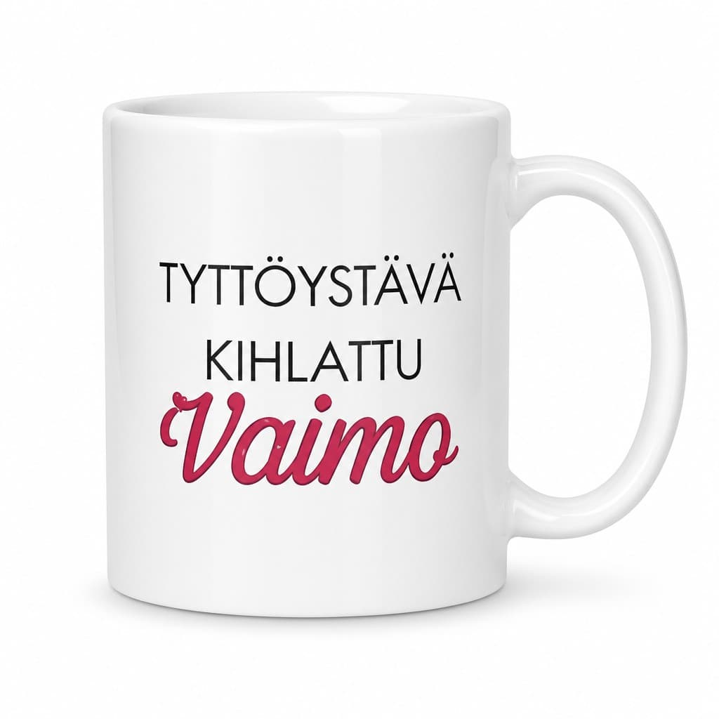 Hauska muki Tyttöystävä kihlattu vaimo – TYTTÖYSTÄVÄ