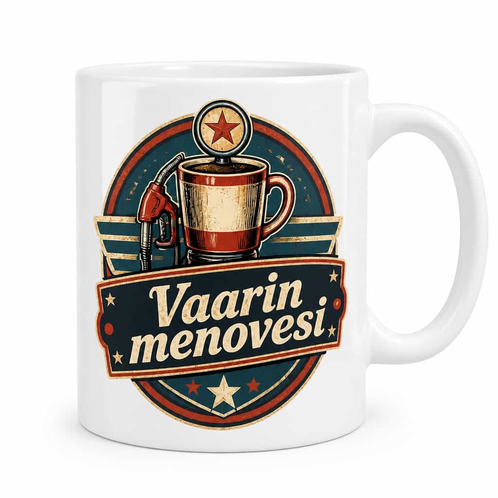 Isänpäivämuki Vaarin menovesi