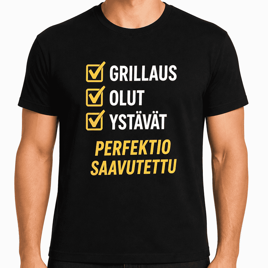 T-paita 50-vuotiaalle – Grillaus olut ystävät perfektio saavutettu
