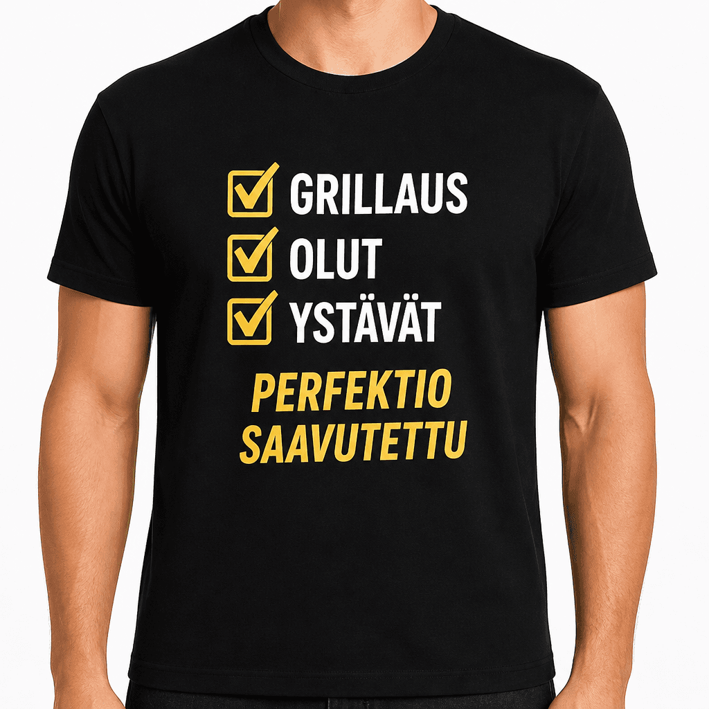 T-paita 50-vuotiaalle – Grillaus olut ystävät perfektio saavutettu