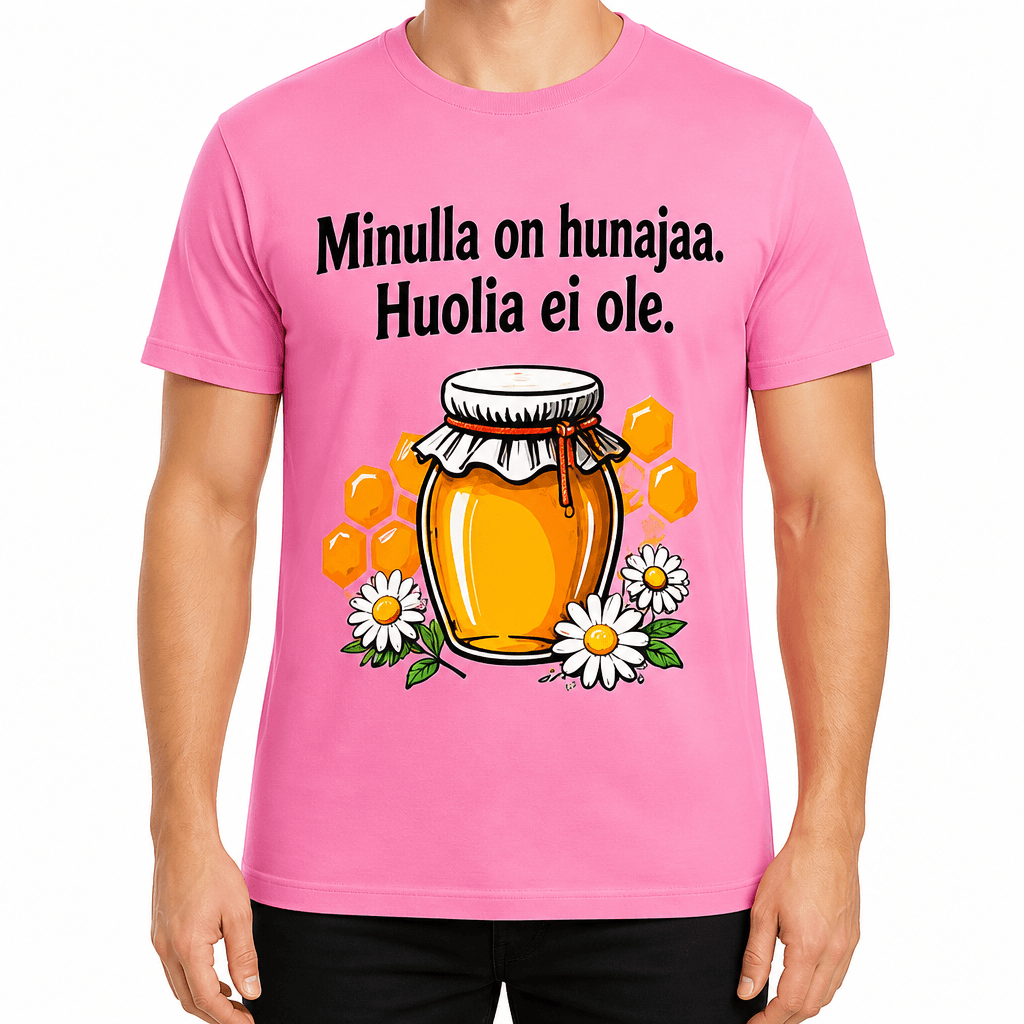 Mehiläishoitaja T-paita – Minulla on hunajaa. Huolia ei ole.