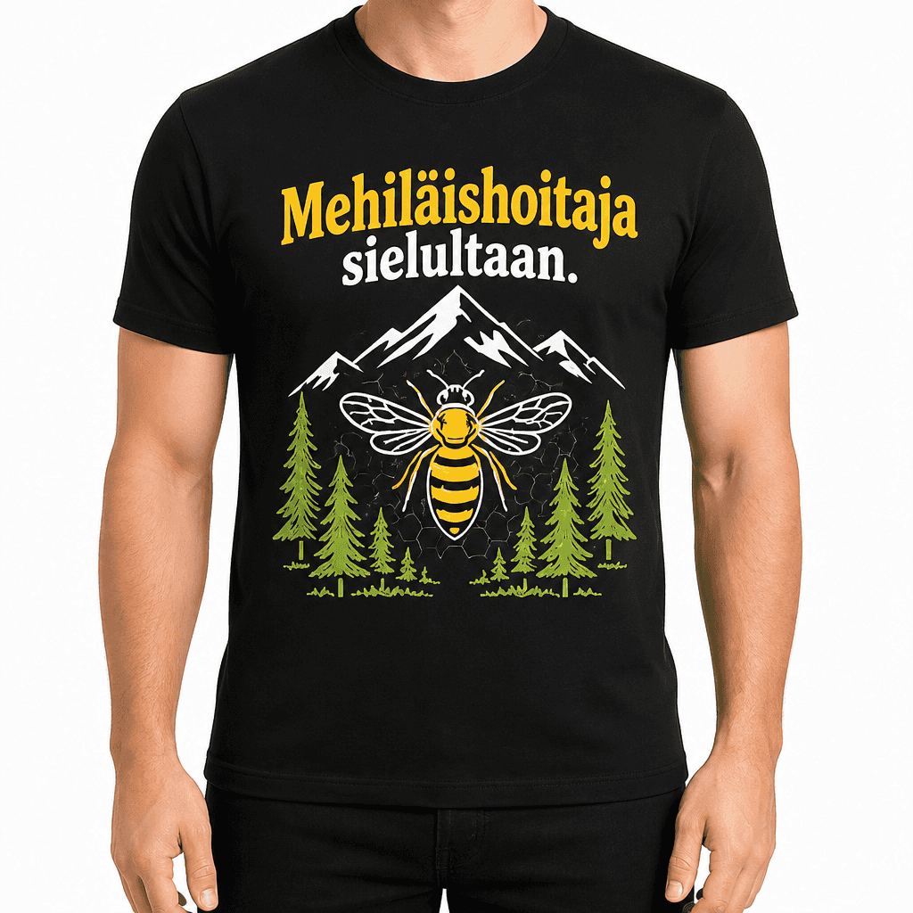 MehilĂ€ishoitaja T-paita â MehilĂ€ishoitaja sielultaan.