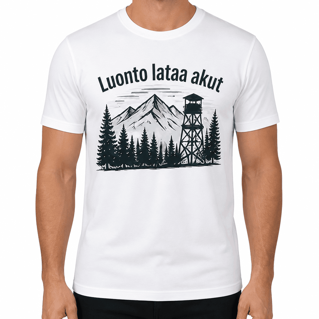 Metsästäjän T-paita – Luonto lataa akut