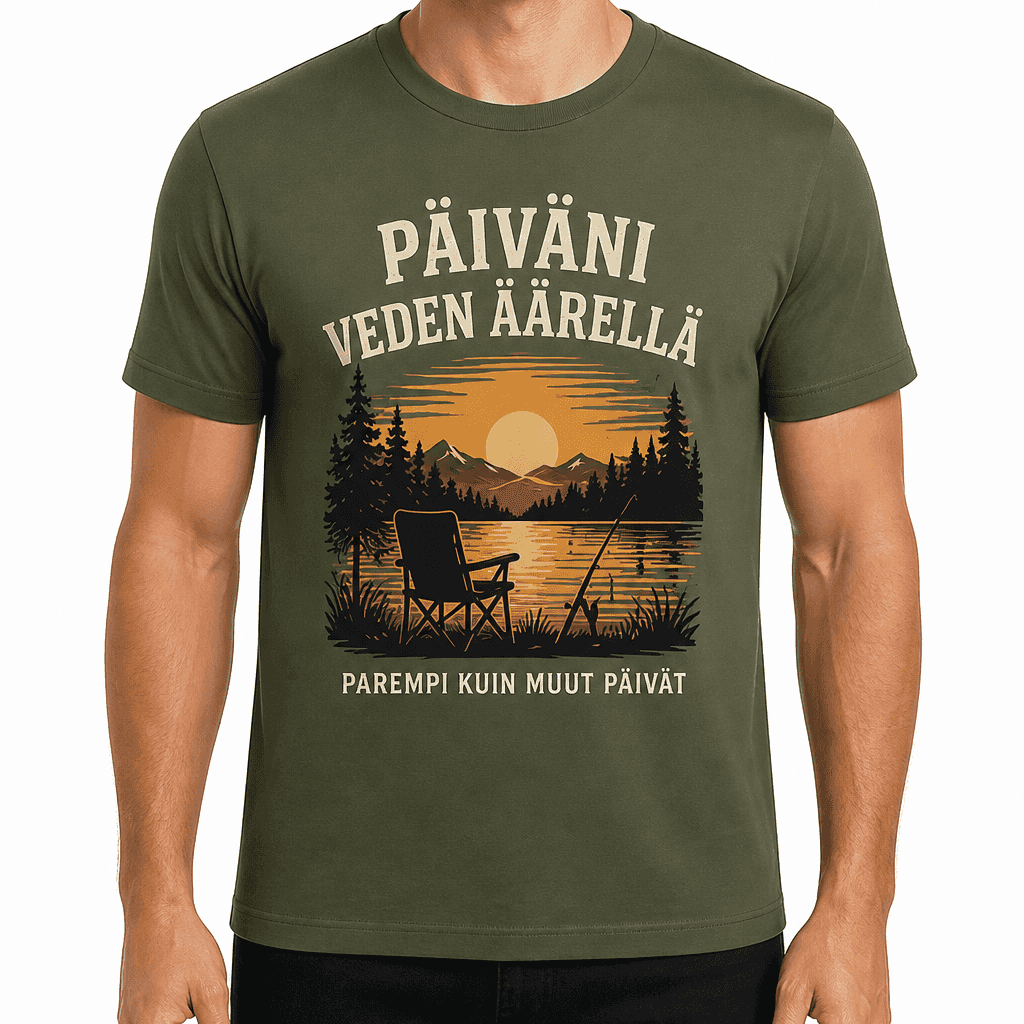 Kalastajapaita – Päiväni veden äärellä