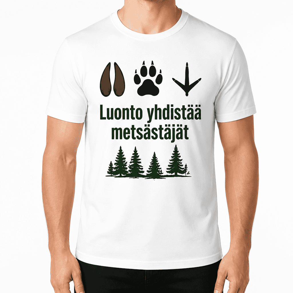 Metsästäjän T-paita – Luonto yhdistää metsästäjät