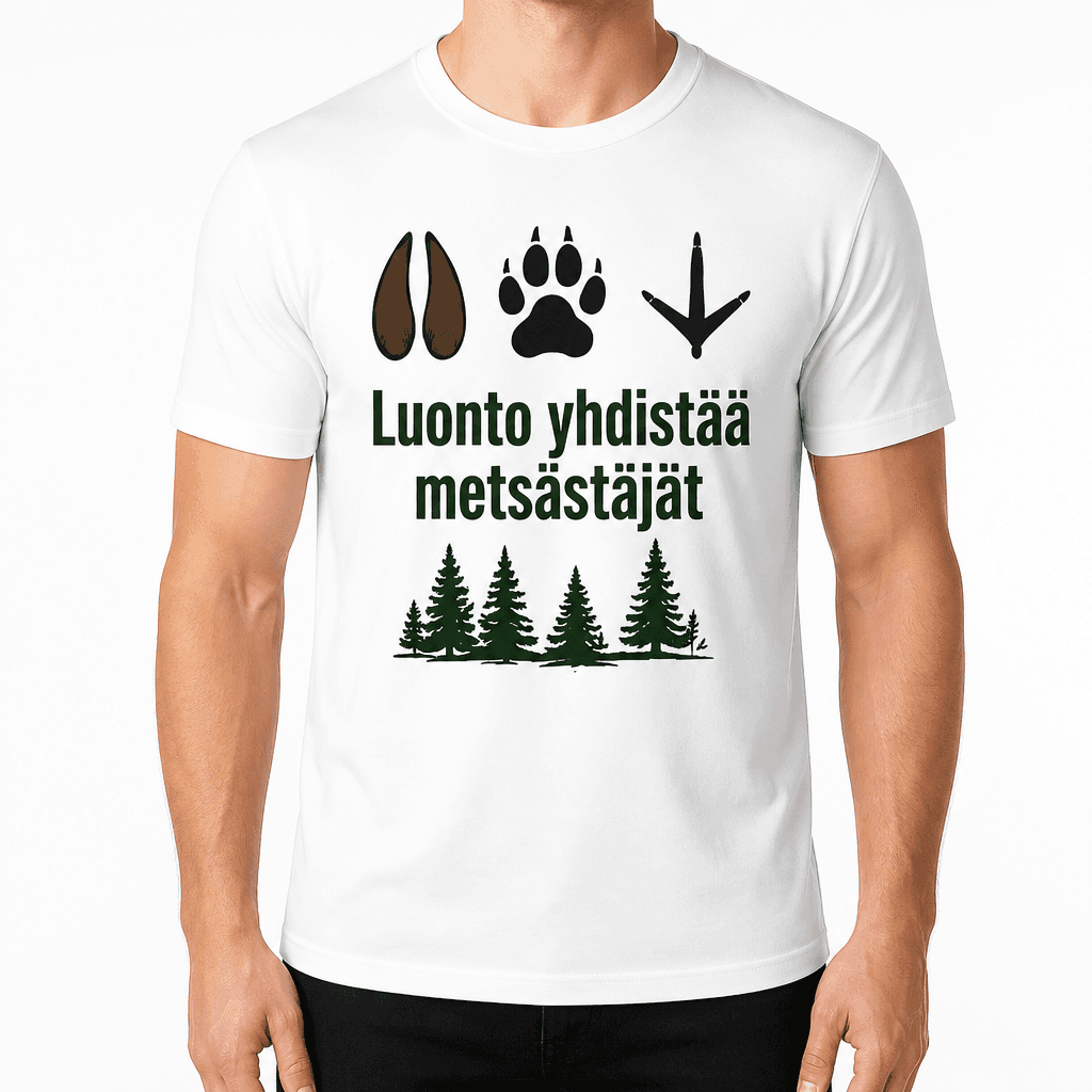 Metsästäjän T-paita – Luonto yhdistää metsästäjät