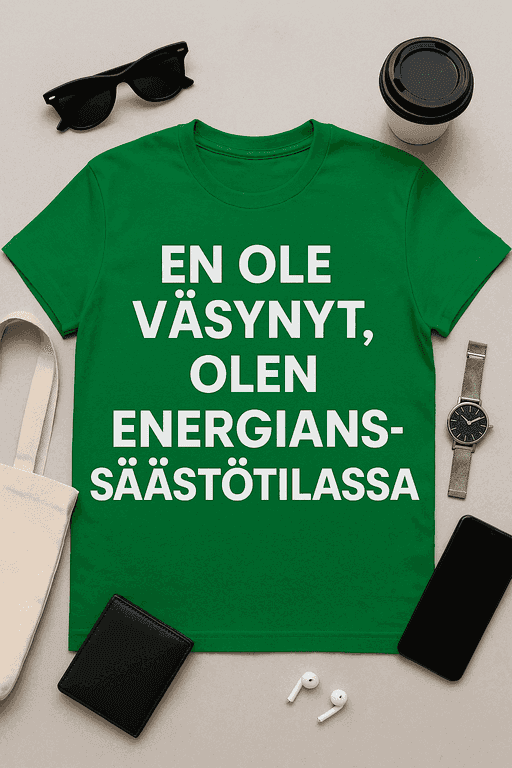 En ole väsynyt - t-paita