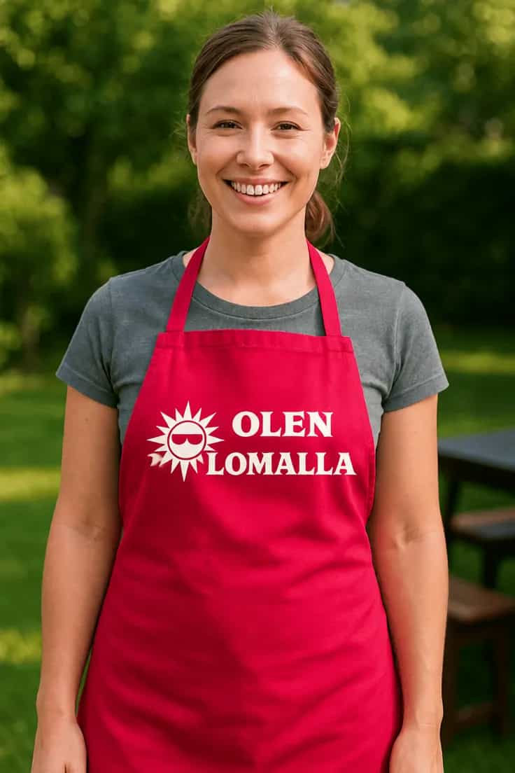 Esiliina Olen lomalla