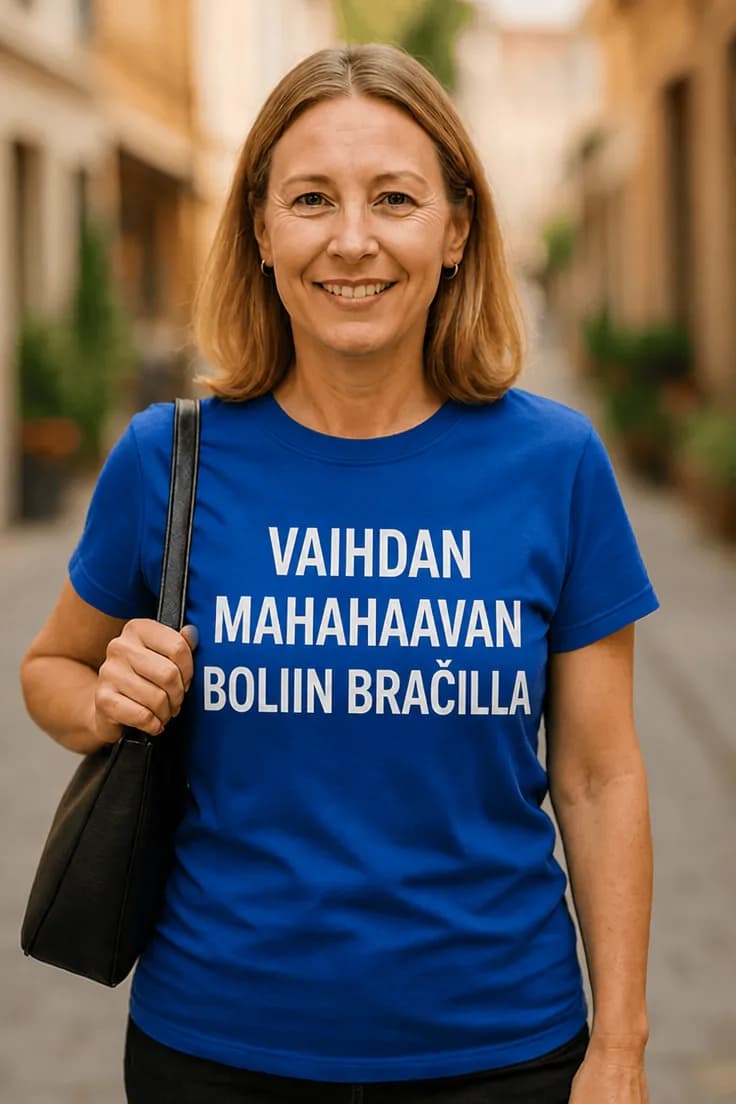 Hauska t-paita Mahahaava vaihtuu lomaan