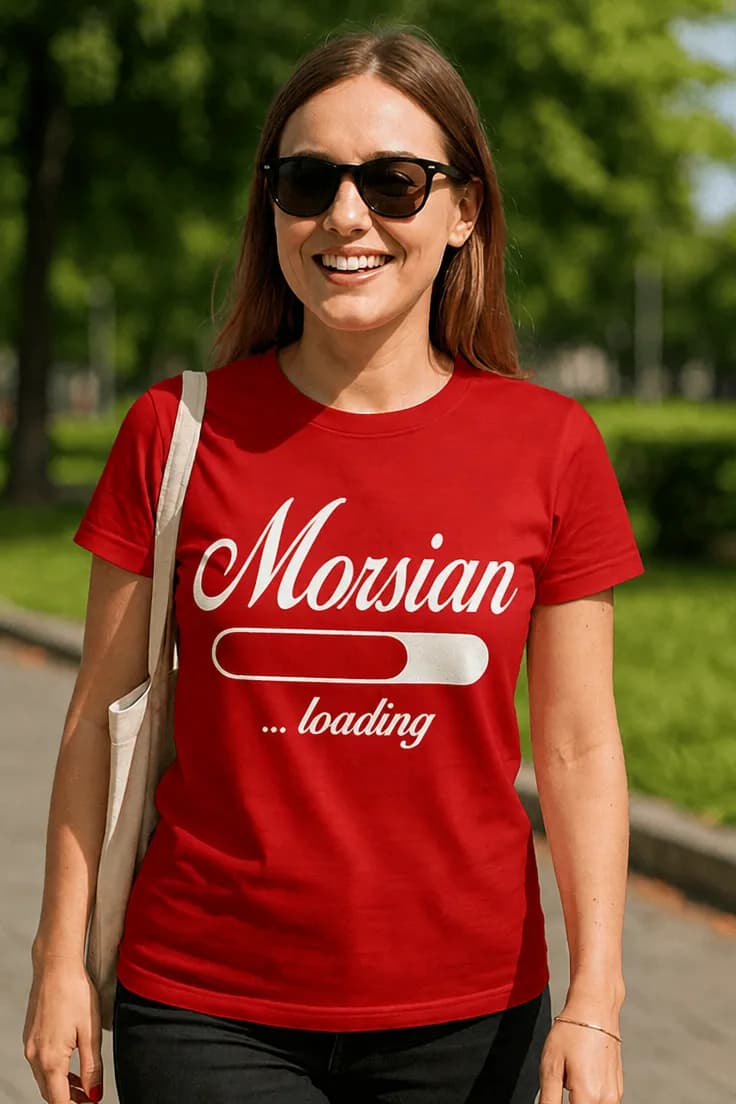 Hauska t-paita Morsian latautuu – Morsian ...loading
