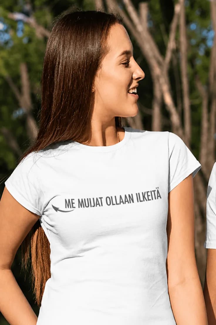 T-paita Muijat ollaan ilkeitä