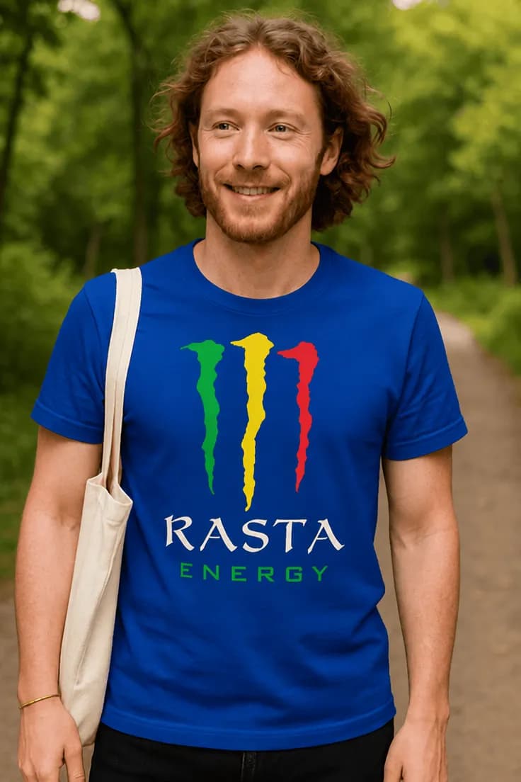 Hauska t-paita Rasta energy – RASTA ENERGY