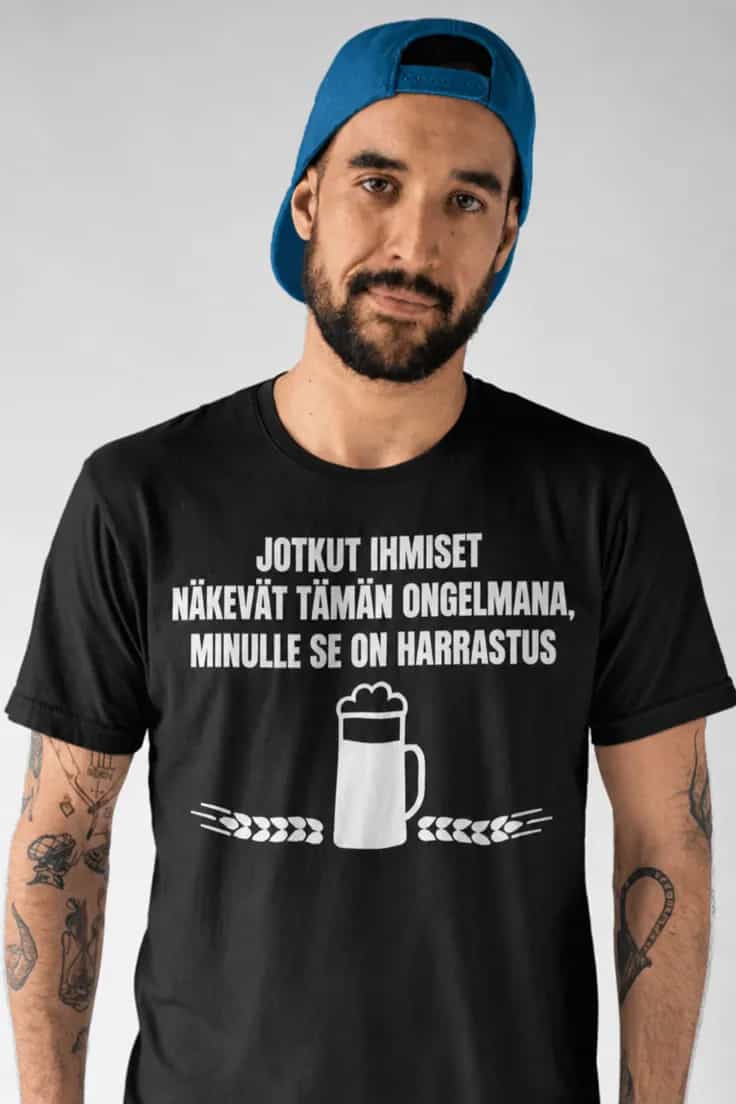 Hauska t-paita Se on harrastus | JOTKUT IHMISET
