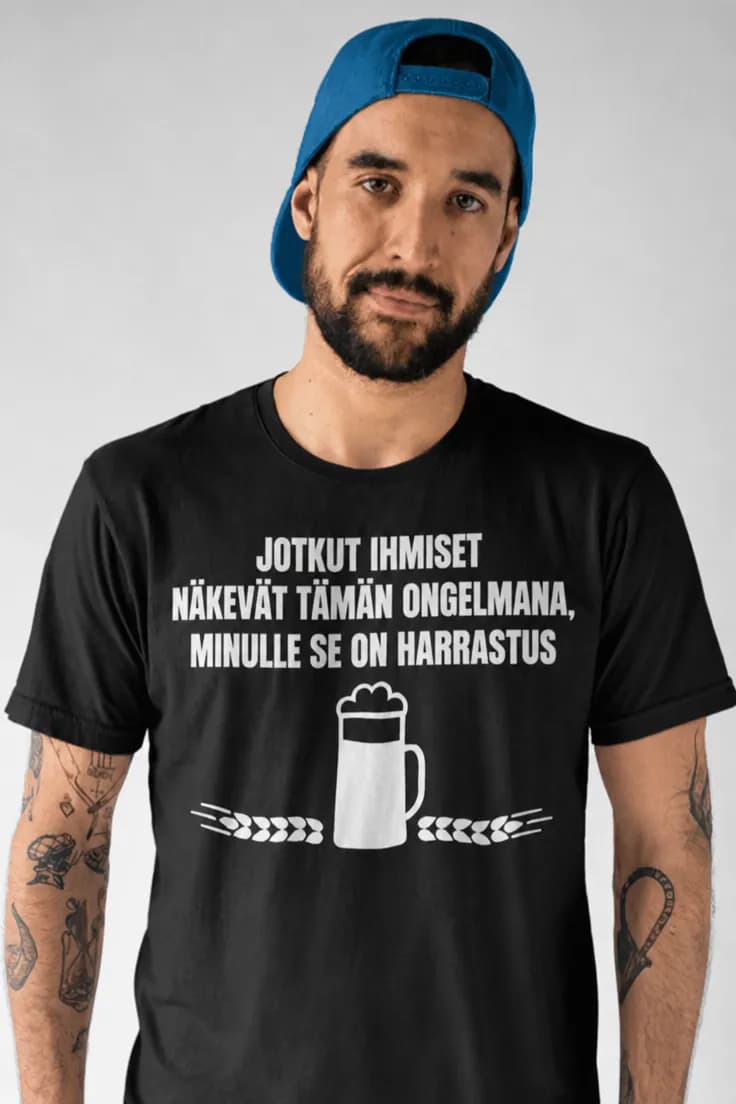 Hauska t-paita Se on harrastus | JOTKUT IHMISET