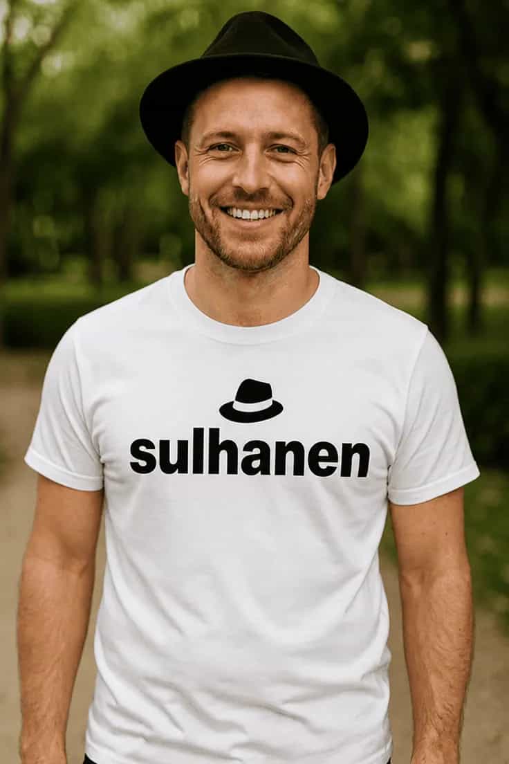Hauska t-paita Sulhanen hattu – sulhanen