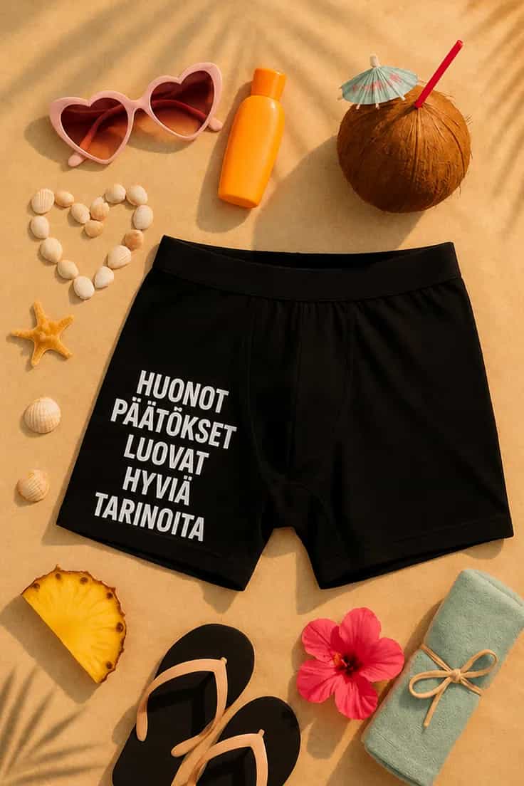 Hauskat bokserit Huonot päätökset hyvät tarinat