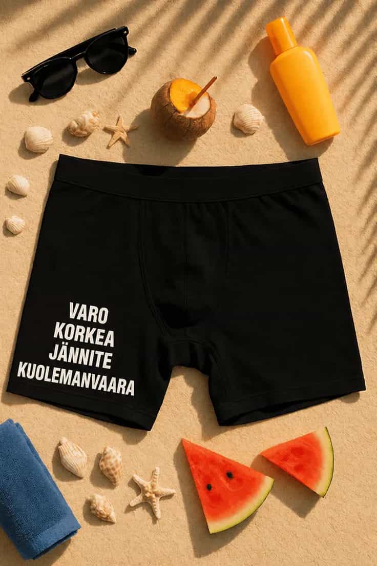 Hauskat bokserit Korkea jännite – VARO KORKEA JÄNNITE
