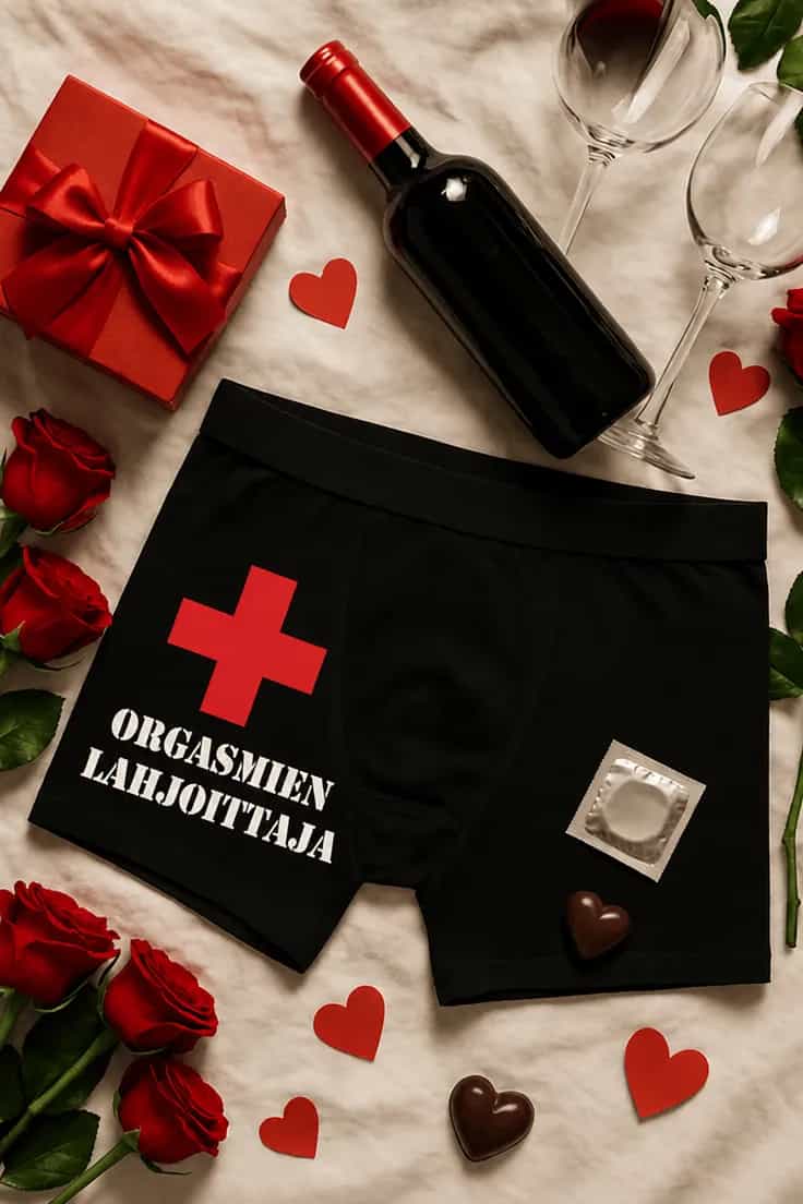 Hauskat bokserit ORGASMIEN LAHJOITTAJA
