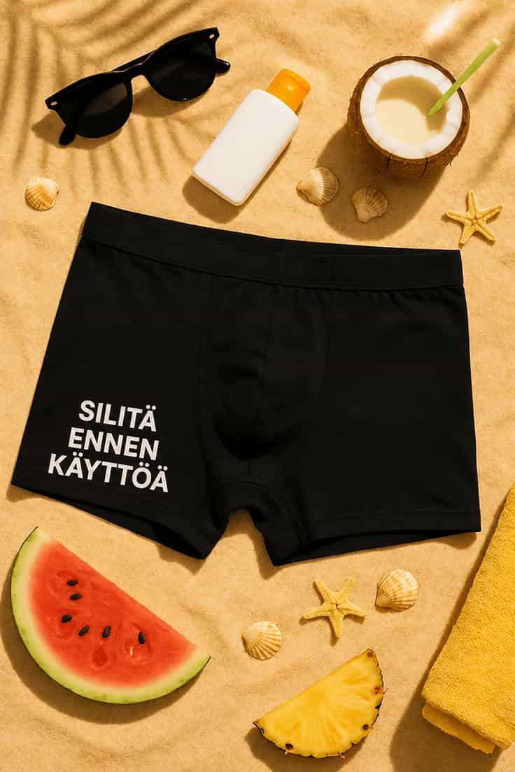 Hauskat bokserit Silitä ennen käyttöä | SILITÄ