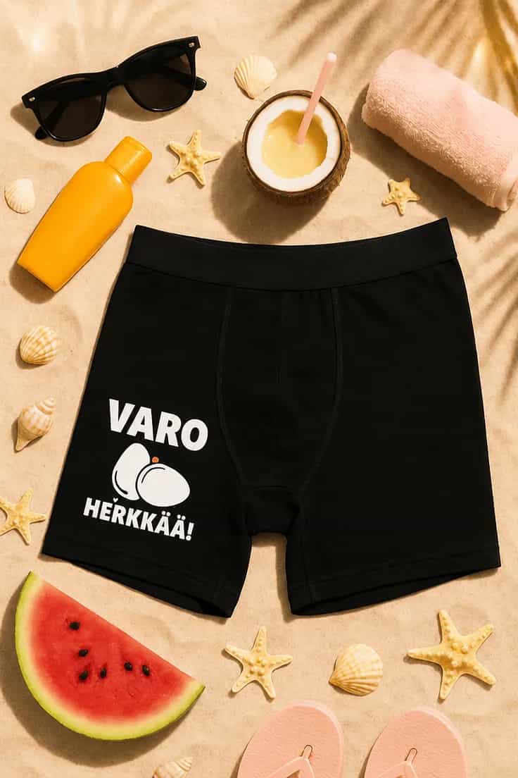 Hauskat bokserit Varo herkkää – VARO HERKKÄÄ!
