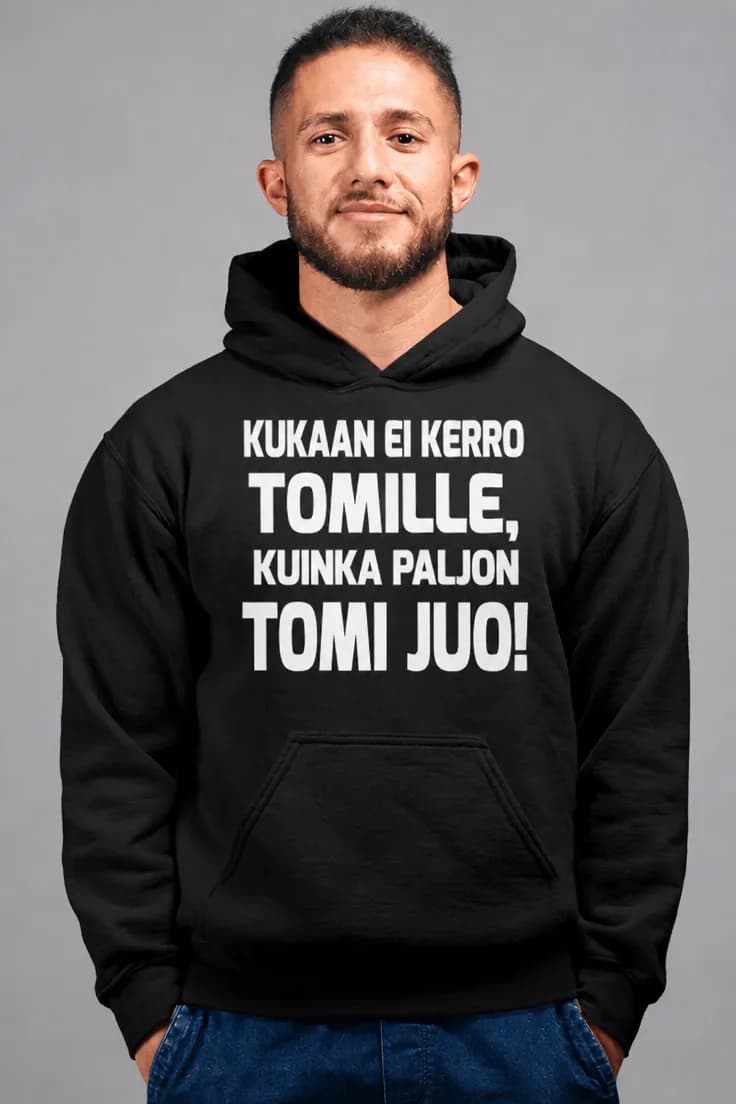 Huppari Kukaan ei määrää juomista nimellä
