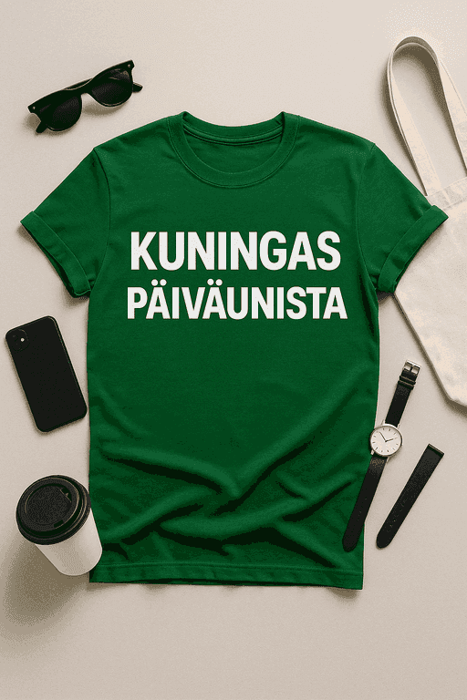 Kuningas päiväunista -T-paita