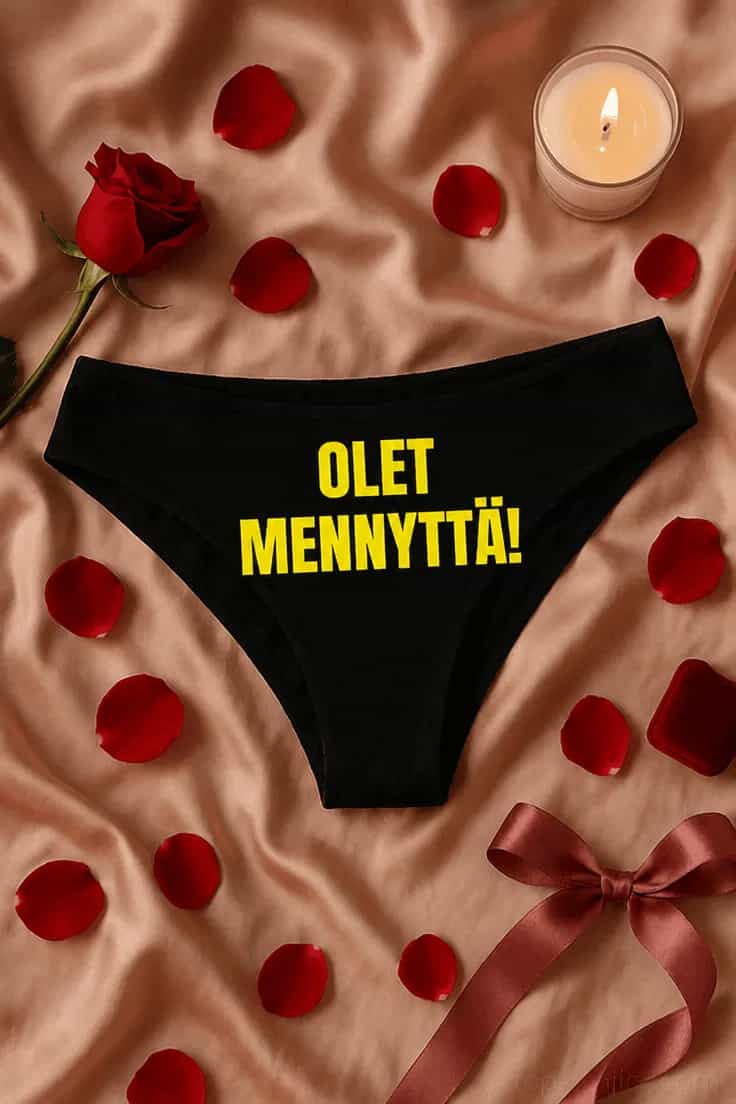 Naisten alusvaatteet Olet mennyttä – OLET MENNYTTÄ!