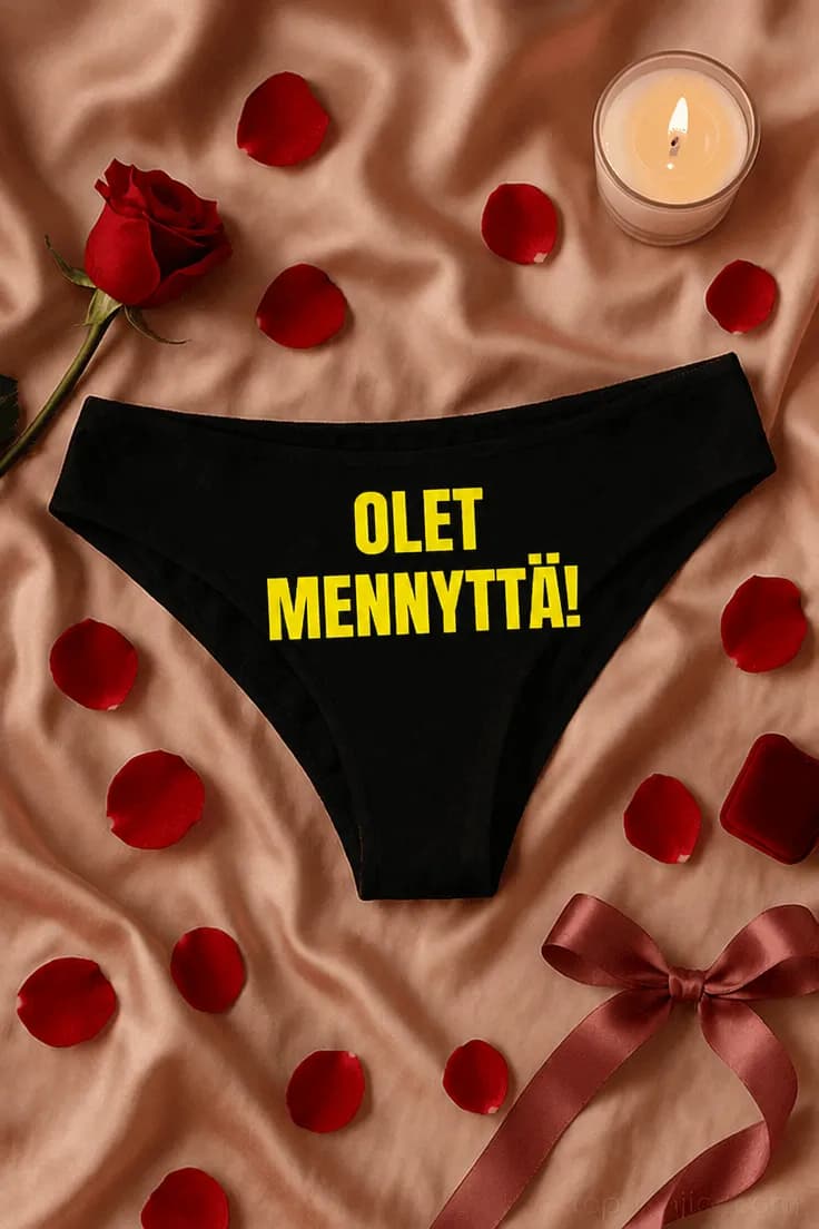 Naisten alusvaatteet Olet mennyttä – OLET MENNYTTÄ!