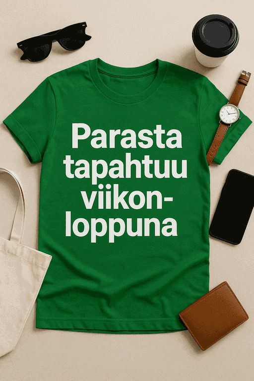 Parasta tapahtuu viikonloppuna - T-paita