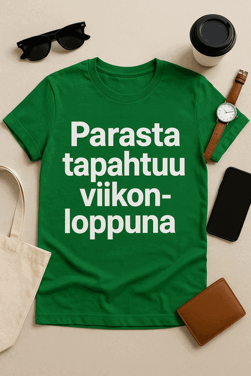 Parasta tapahtuu viikonloppuna - T-paita