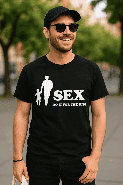 SEX DO IT FOR THE KIDS - T-paita