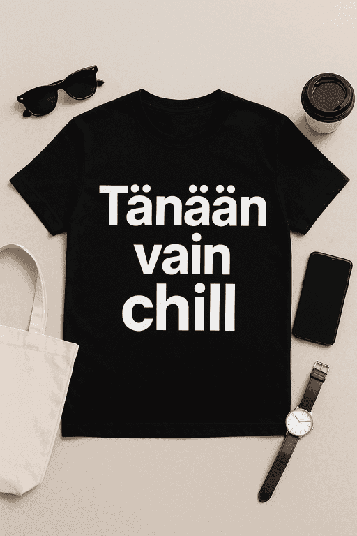 Tänään Vain Chill -T-paita